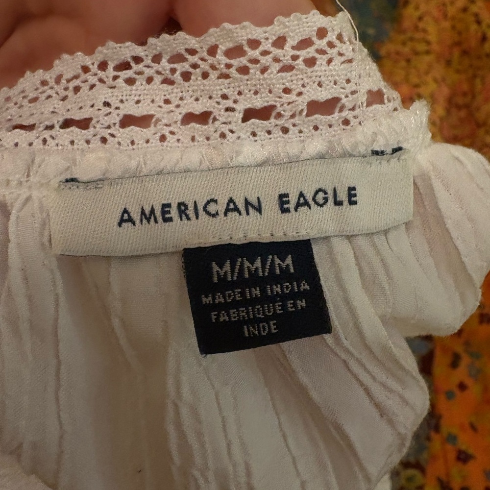 Brand new American Eagle Outfitters Cream vintage style lacy camisole - Picture 5 of 6